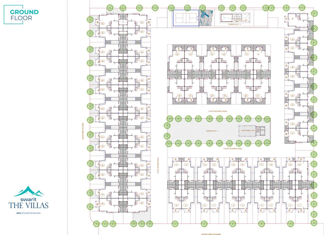  swarit the villas Layout Plan