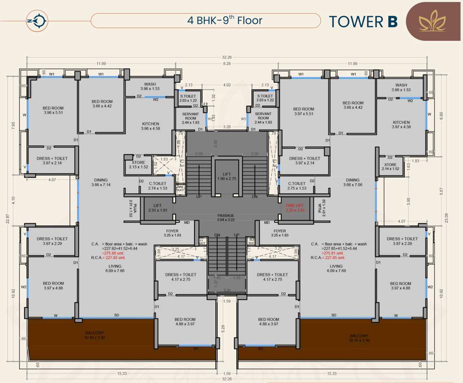 the impressia Layout Plan