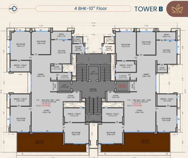  the-impressia Layout Plan