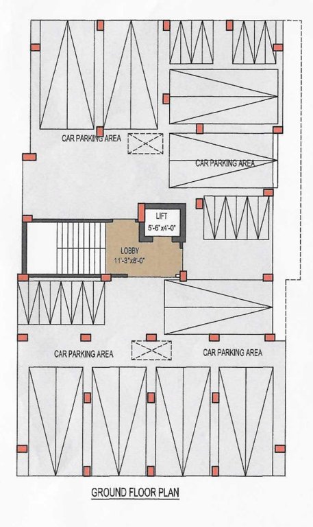  green view housing complex 2 Cluster Plan