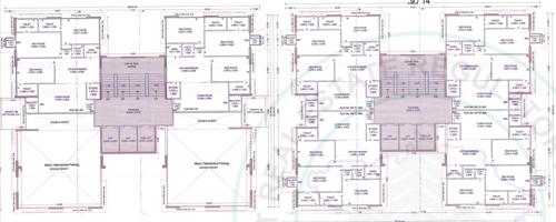  rajhans-unica Tower D Cluster Plan from 1st to 18th Floor
