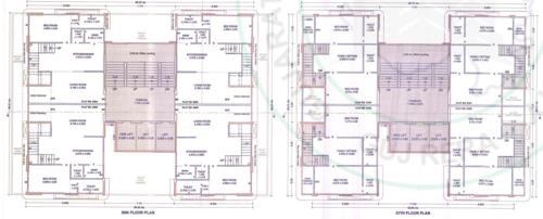  rajhans-unica Tower F Cluster Plan from 20th to 21th Floor