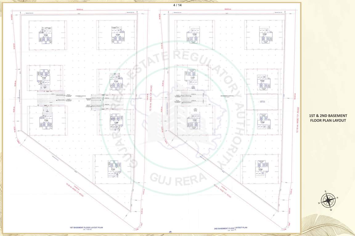  rajhans unica Layout Plan