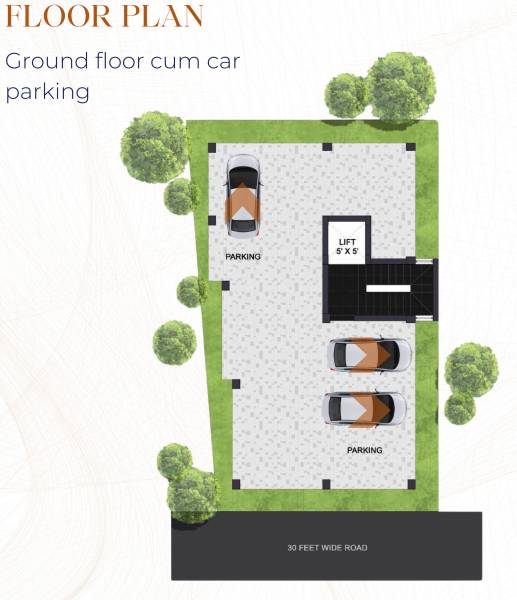  akasha Akasha Cluster Plan for ground Floor