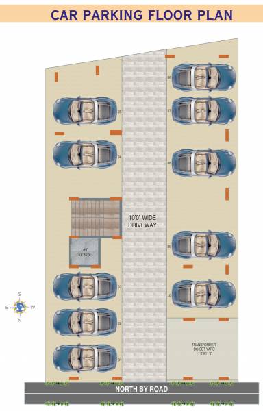  residency Residency Cluster Plan for ground Floor