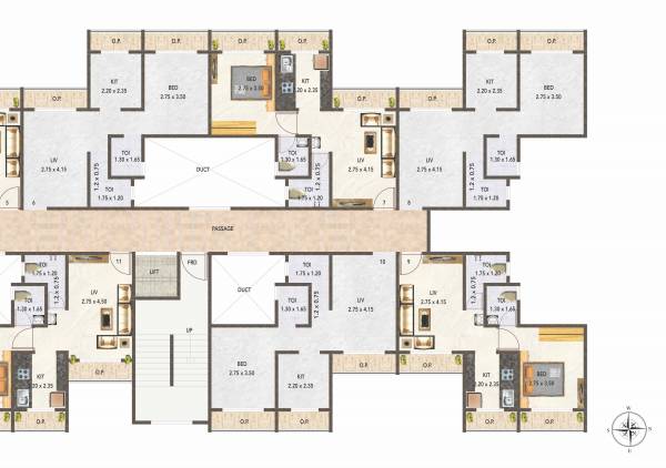  precious-imperial-phase-1 Precious Imperial - Building 1 Cluster Plan