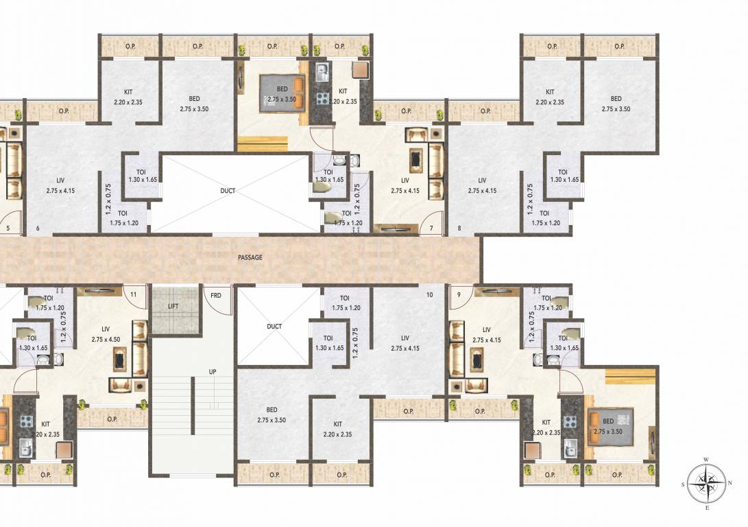  precious imperial phase 1 Precious Imperial   Building 1 Cluster Plan