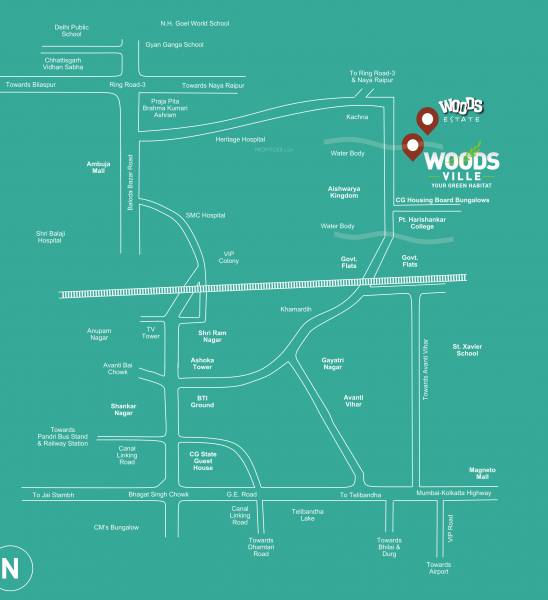  woods-ville Location Plan