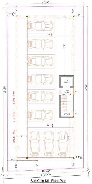 banyan Banyan Cluster Plan for ground Floor