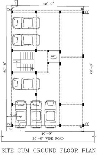  homes-poongovin-homes Homes Poongovin Homes Cluster Plan for ground Floor