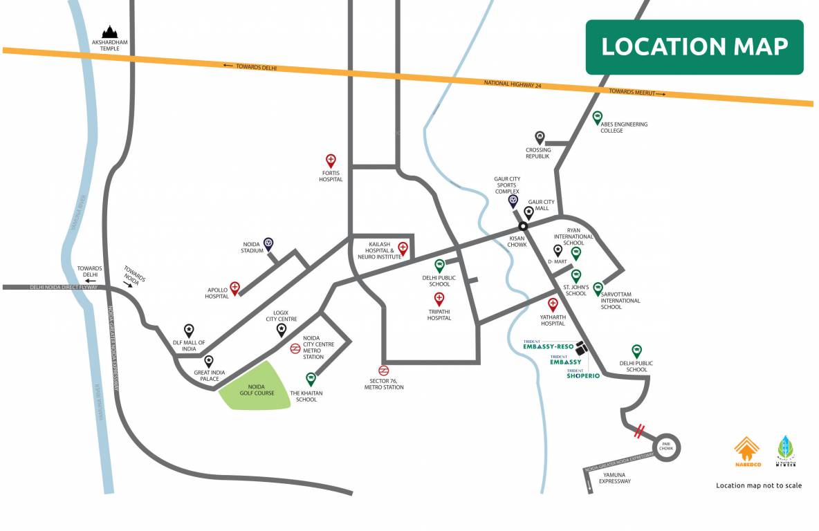  trident embassy phase 2 Location Plan