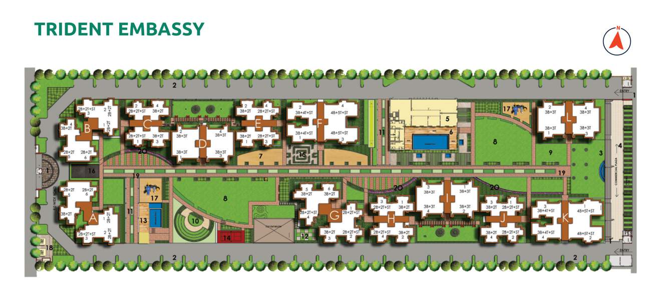  trident embassy phase 1 Master Plan
