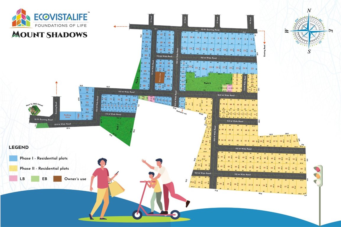  mount shadows Layout Plan