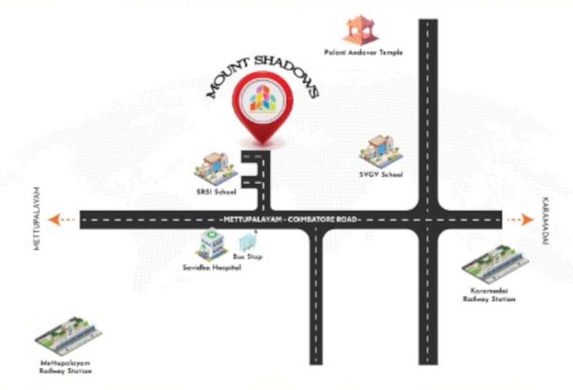  mount shadows Location Plan