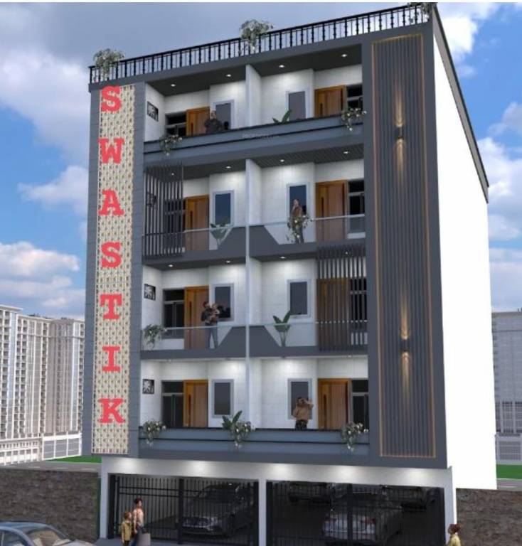  ultra luxury floors by swastik builder Elevation