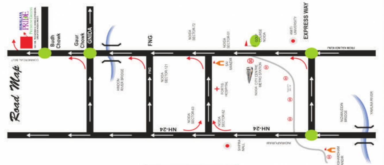  pride phase 2 tower c Location Plan