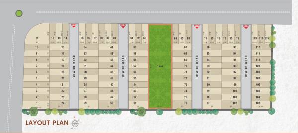 Layout Plan karm-ananta-homes Layout Plan