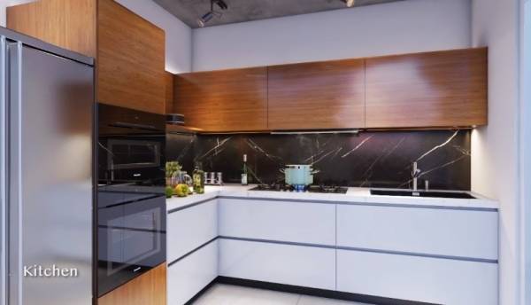  99-riverfront-b-building Kitchen