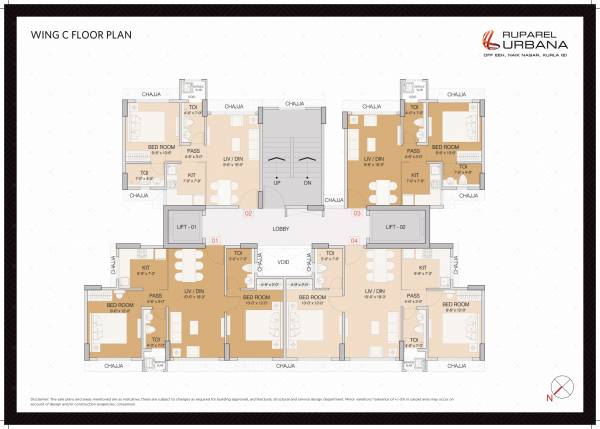  urbana Block A Cluster Plan