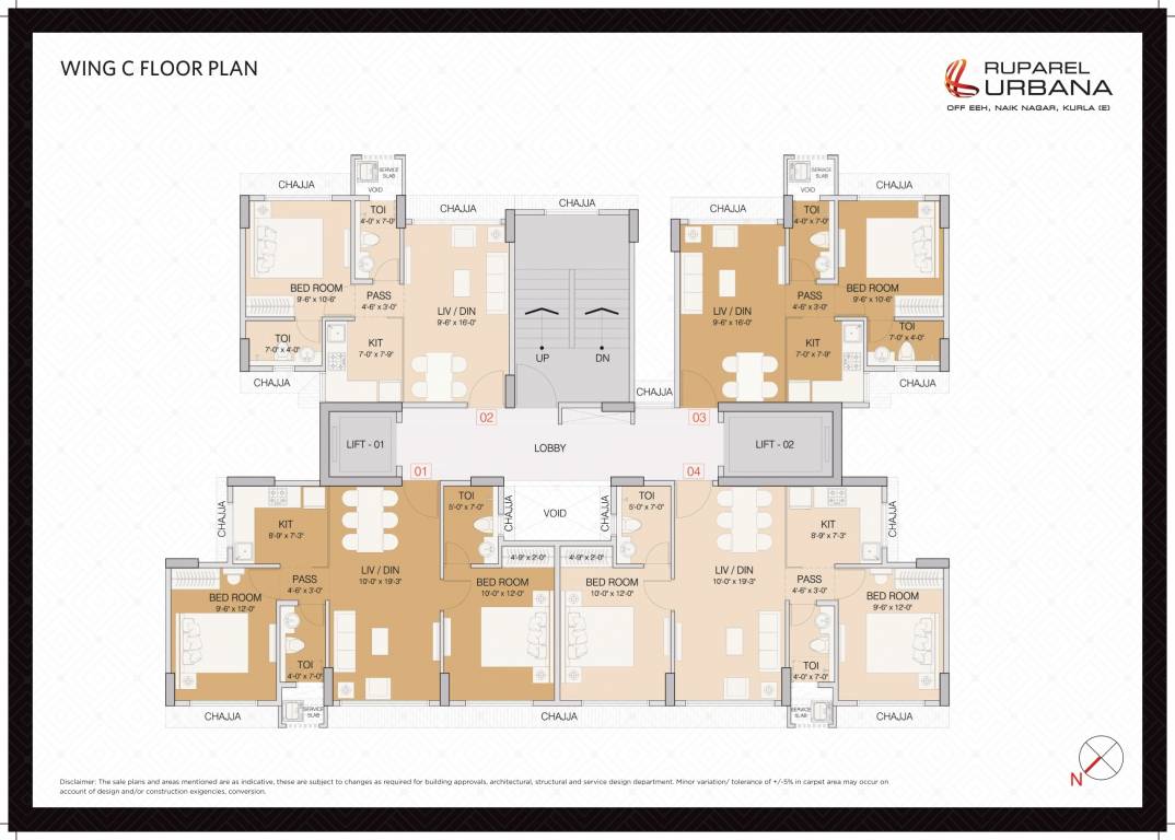  urbana Block A Cluster Plan
