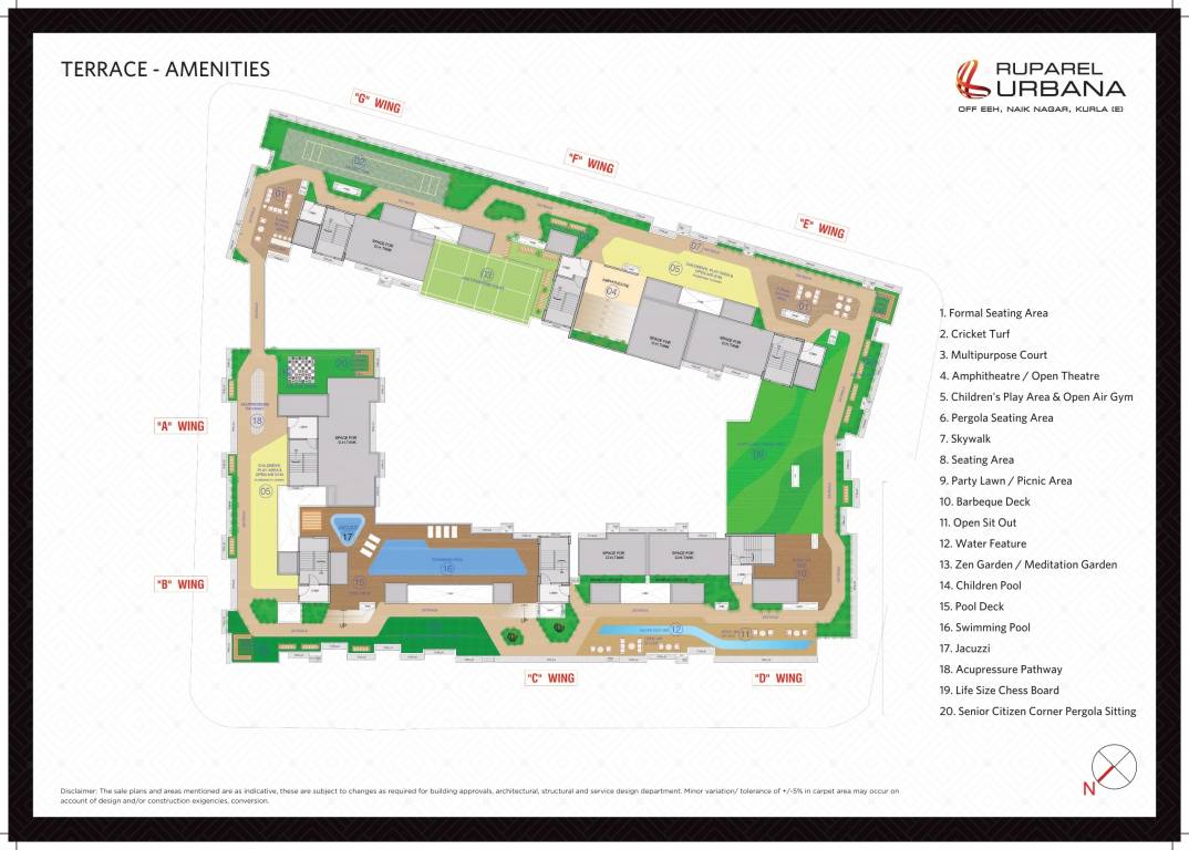  urbana Block A Terrace Cluster Plan