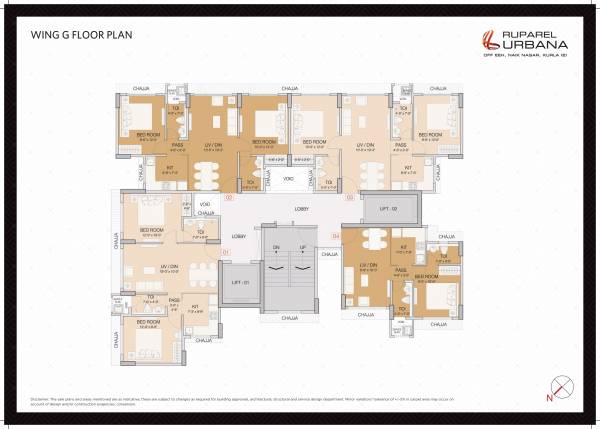  urbana Wing G Cluster Plan