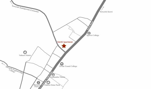  smriti-apartment Location Plan