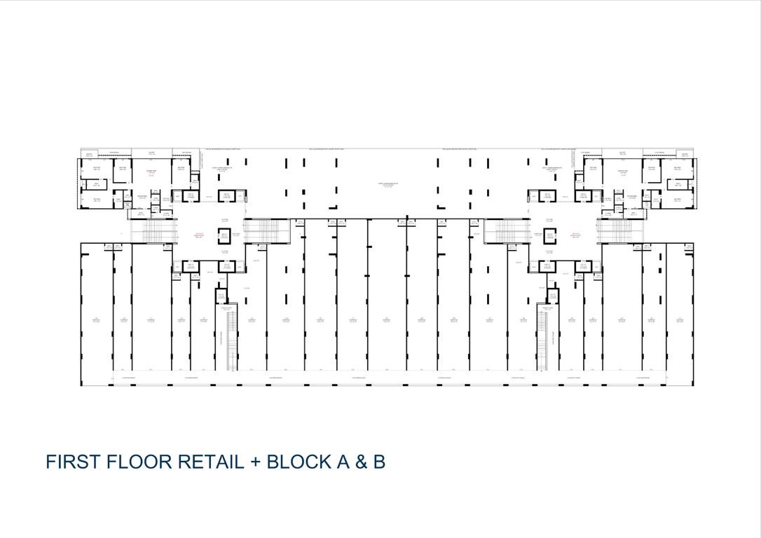  trogon centre court Tower A and B Cluster Plan for 1st Floor