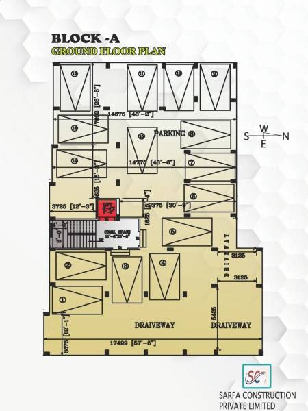  riviera Block A Cluster Plan