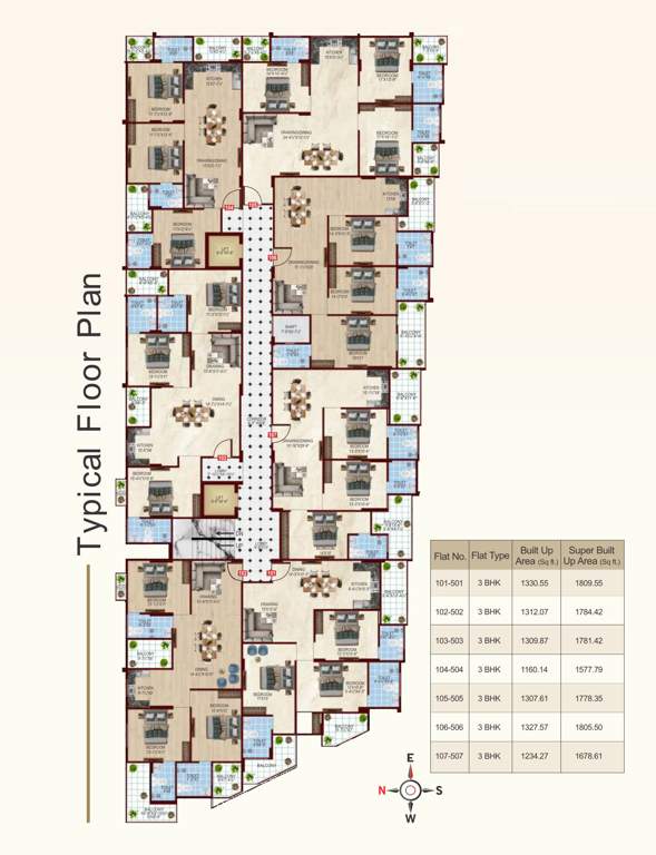  frankfurt by r r homes Frankfurt By R R Homes Cluster Plan