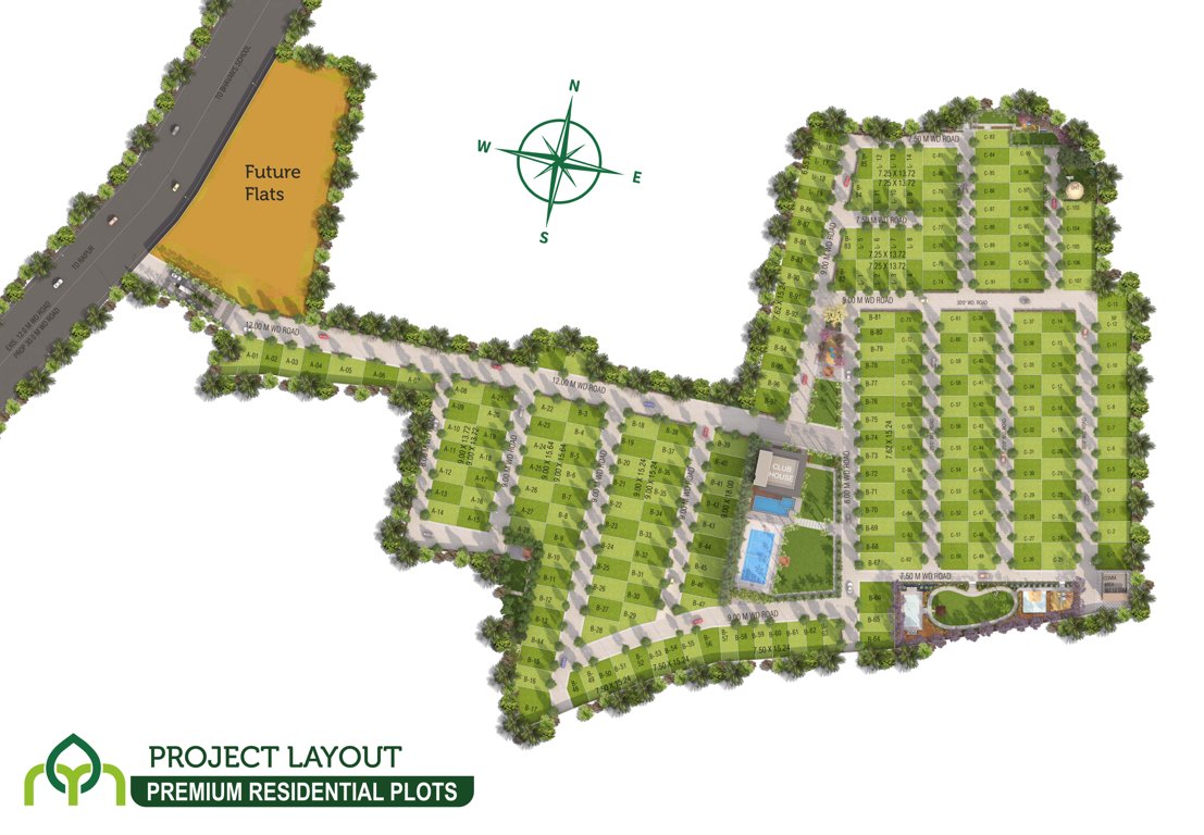  metro park Layout Plan