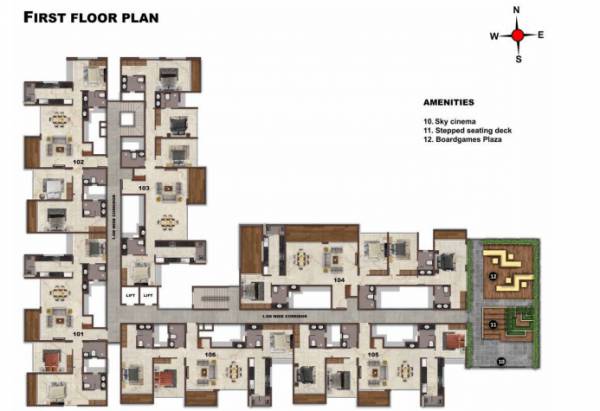  colosseum Colosseum Block1 Cluster Plan