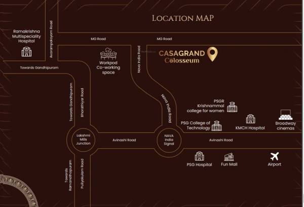 colosseum Location Plan