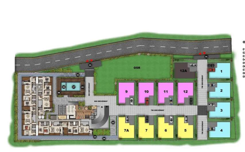 colosseum Master Plan