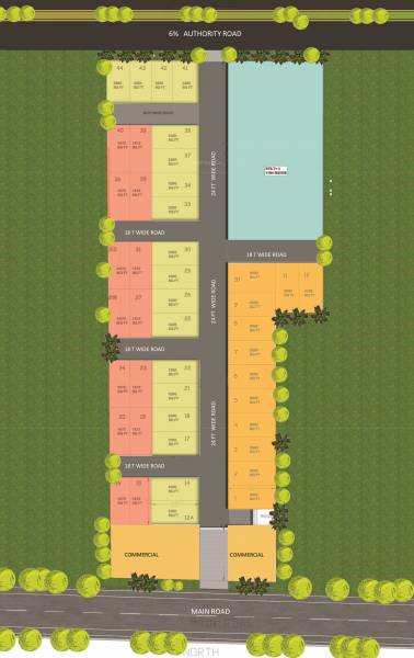  tulsi-green-villa Layout Plan