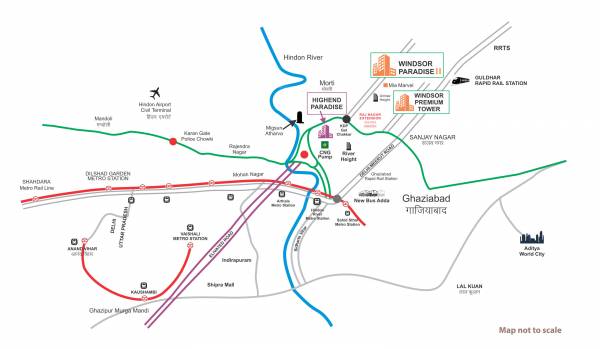  windsor-paradise-2-block-a Location Plan