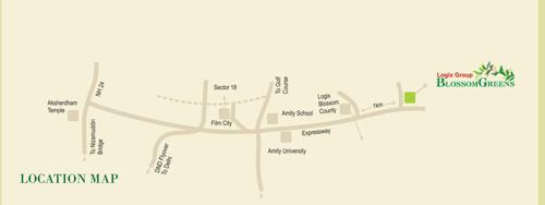  blossom-greens-phase-5-towers-b-c-&-d Location Plan