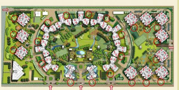  blossom-greens-phase-5-towers-b-c-&-d Master Plan