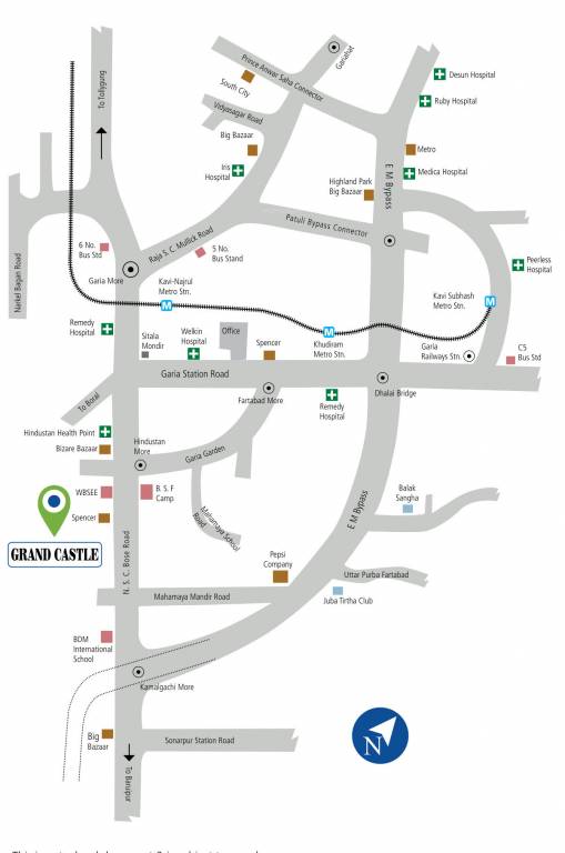  grand castle phase ii Location Plan