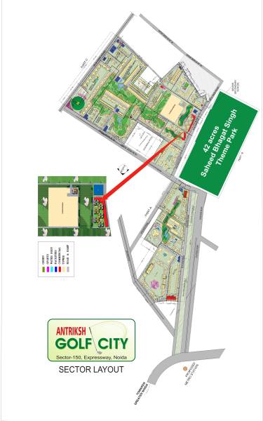 golf-city-phase-ii Layout Plan