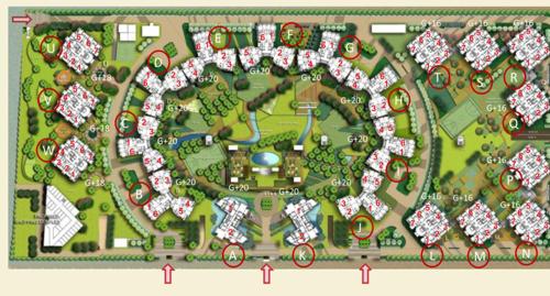 Master Plan blossom-greens-phase-3-tower-a-k-&-club-house Master Plan
