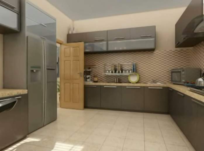  blossom greens phase 3 tower a k & club house Kitchen