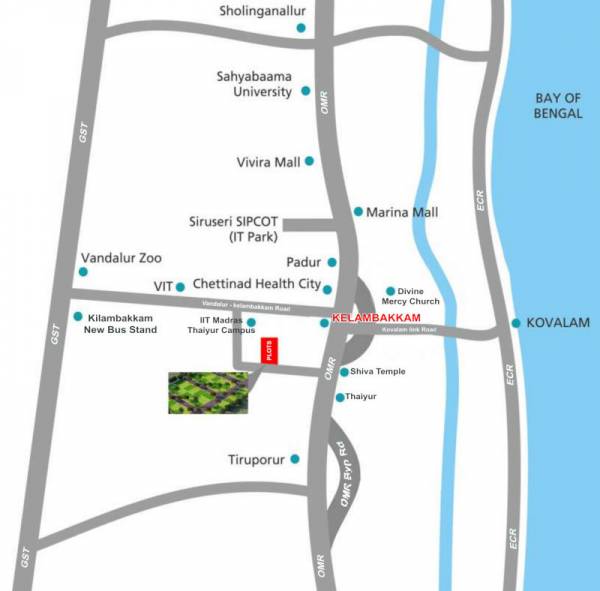  srinivasa-palms Location Plan