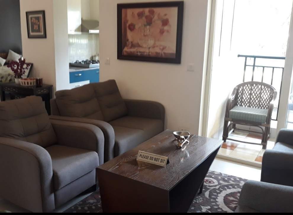 panchsheel hynish phase 1 tower t8 &t9 Living Area