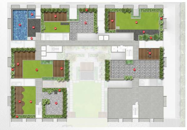  elara Elara Cluster Plan For Terrace Plan