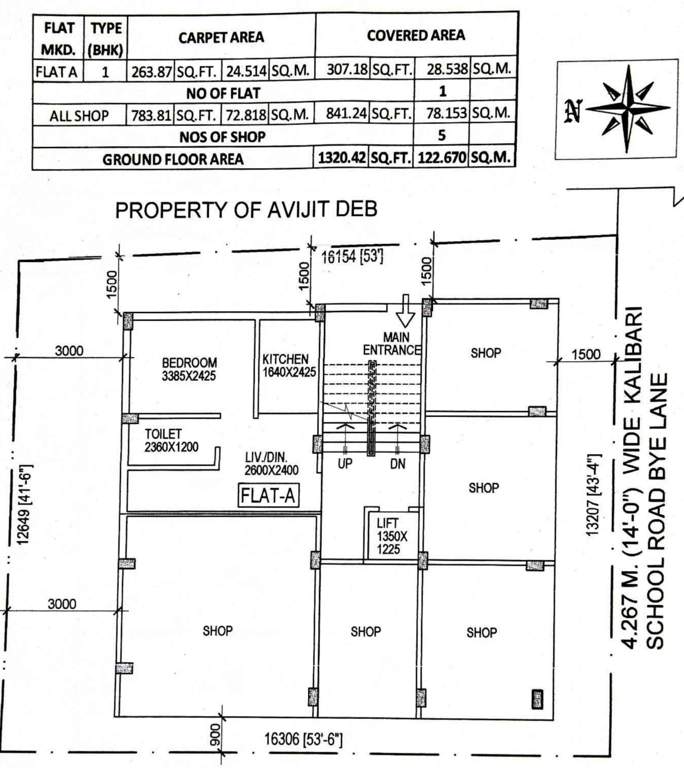  aarushi apartment Aarushi Apartment Cluster Plan for ground Floor