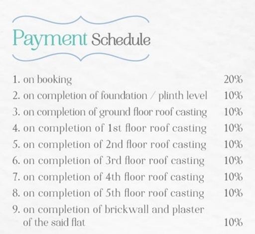 imperia Construction Linked Payment (CLP) Payment Plan