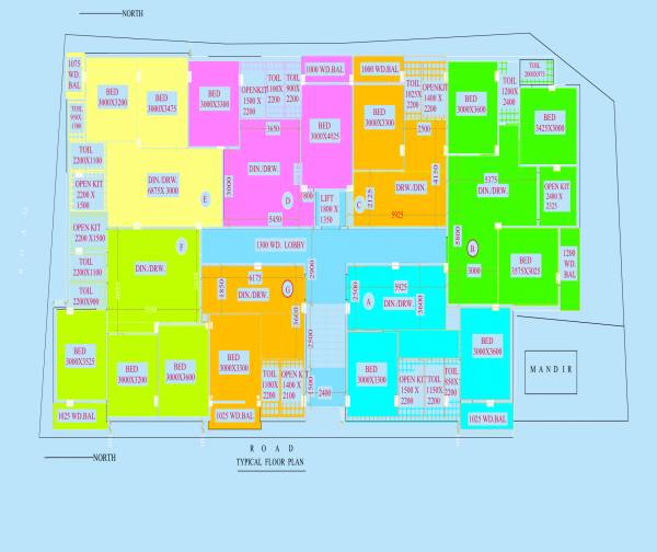  skyline Skyline Cluster Plan