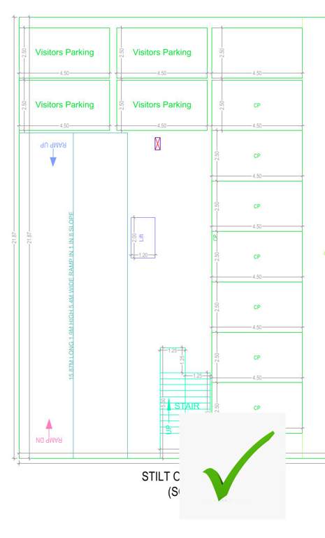  ideal gokulam Ideal Gokulam Cluster Plan for ground Floor