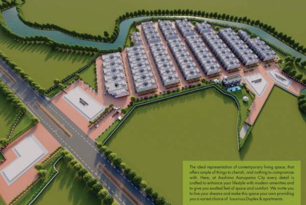  aashima-anupama-city-phase-ii Layout Plan